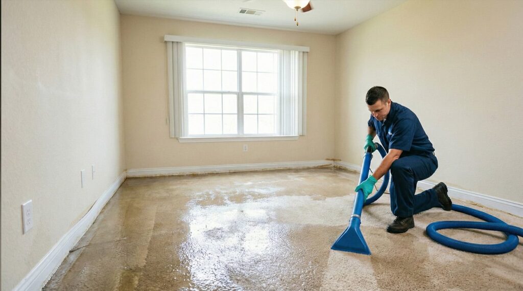 Water damage restoration