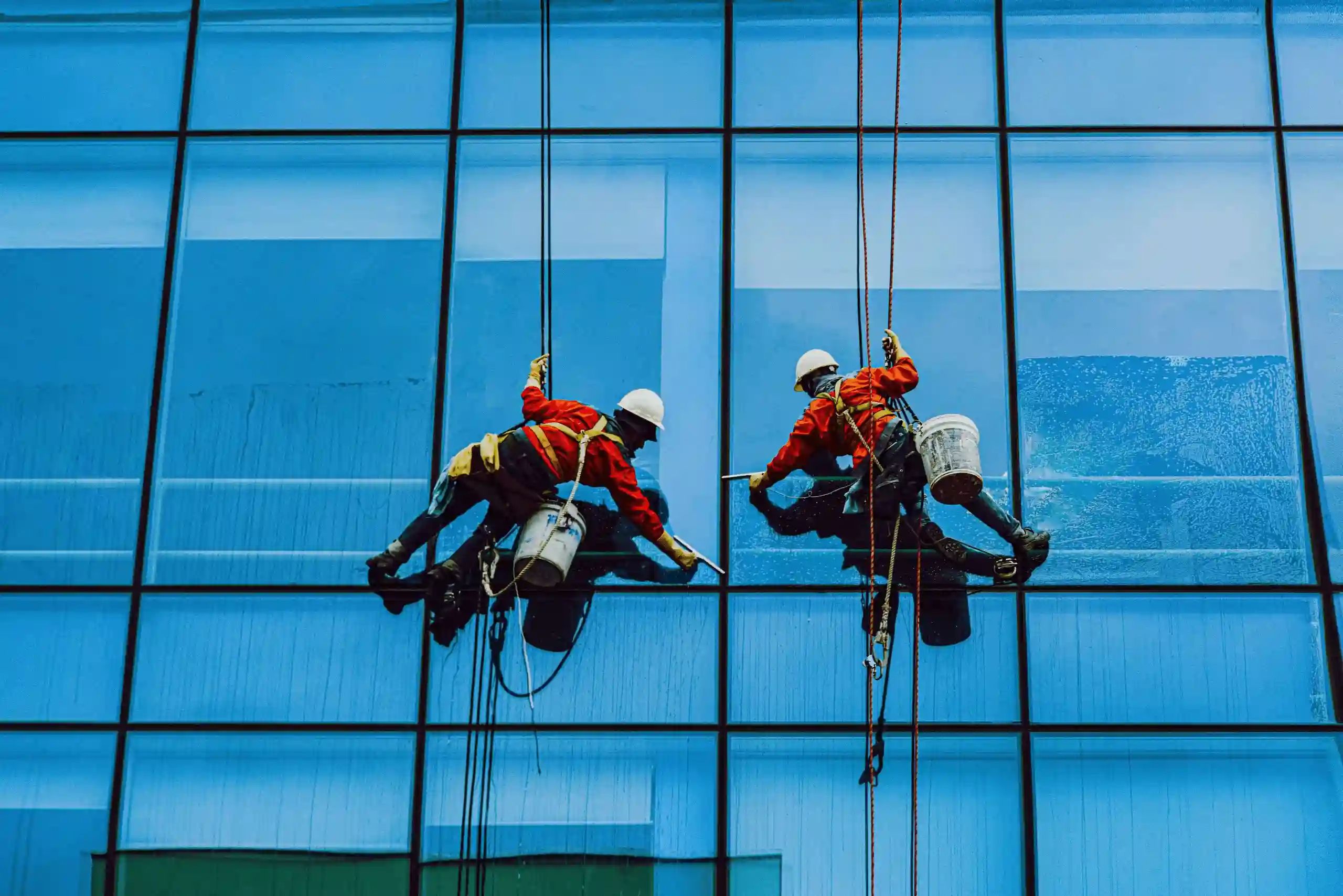Professional window cleaning